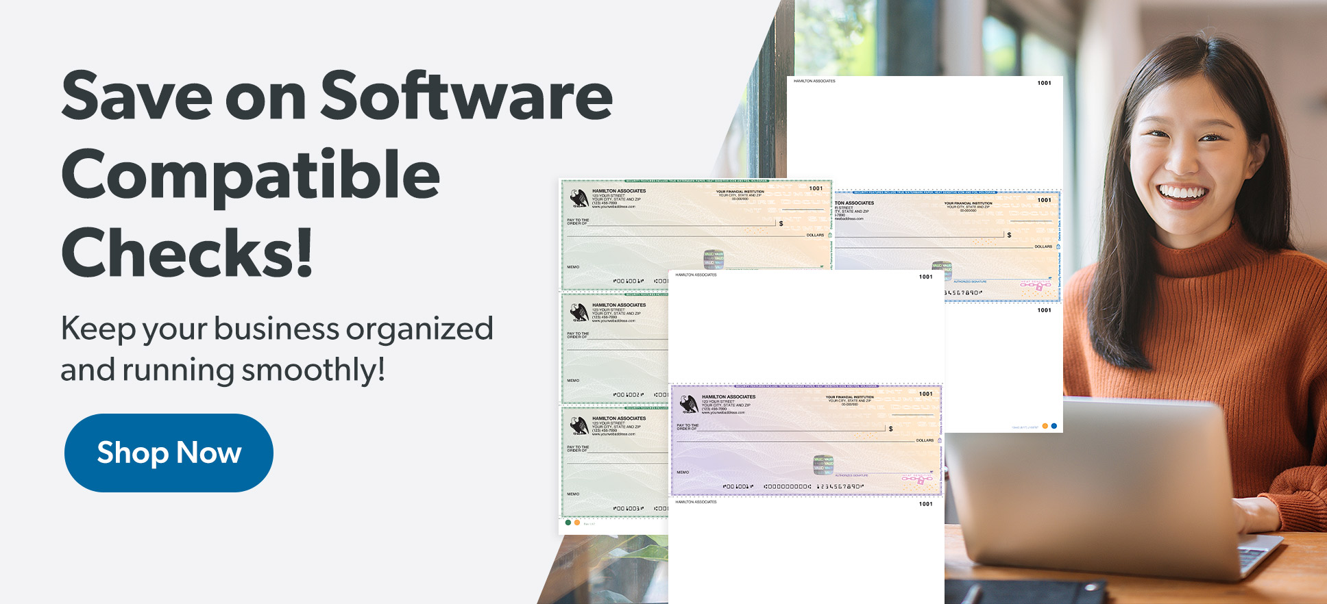 Laser Checks - Shop Now 