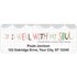 Think Happy Thoughts Address Labels