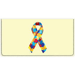 Autism Awareness Checkbook Cover