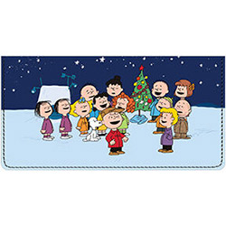 Charlie Brown Christmas Checkbook Cover