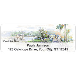 Calm Breeze Address Labels